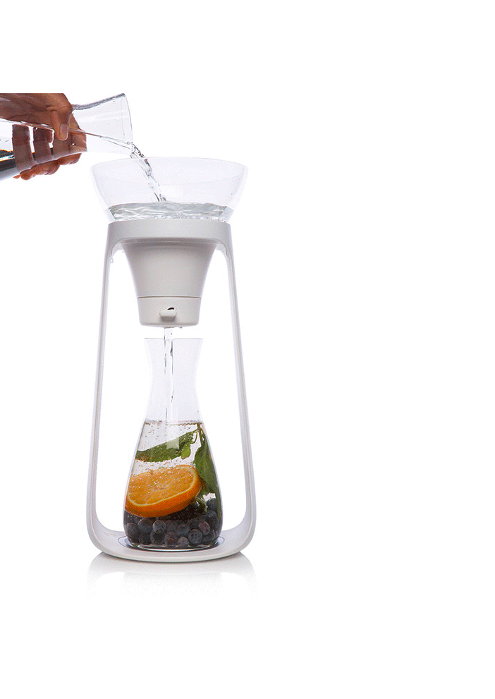 NUBECOM-Purificateur d'eau au charbon actif, carafe à eau, carafe